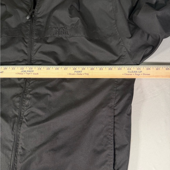 NRA Tactical Black Windbreaker Jacket Men’s XL Full Zip Softshell - Picture 6 of 12